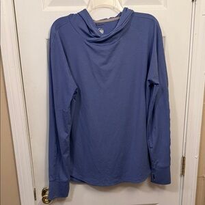 REI Blue Long Sleeve Hoodie